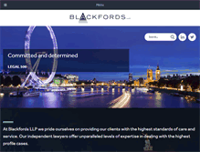 Tablet Screenshot of blackfords.com